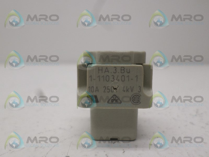 TE CONNECTIVITY 1-1103401-1 CONNECTOR INSERT  NSNP