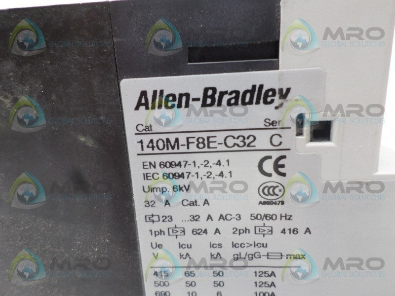 ALLEN BRADLEY 140M-F8E-C32 SER. C CONTACTOR  UNMP