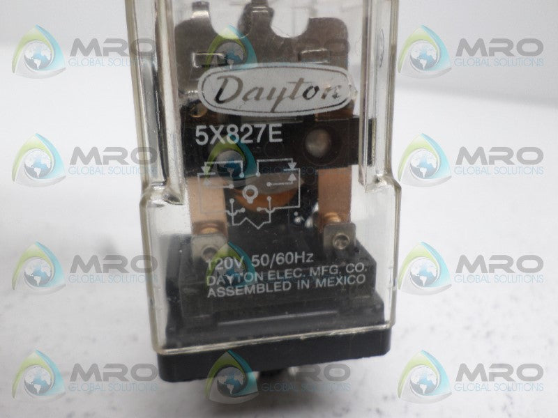 DAYTON 5X827E RELAY 120V *USED*