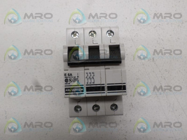 ABL SURSUM 3EU6 CIRCUIT BREAKER 6A  UNMP