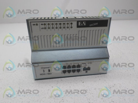 B&R AUTOMATION 0AC808.9 ETHERNET HUB * NEW NO BOX *