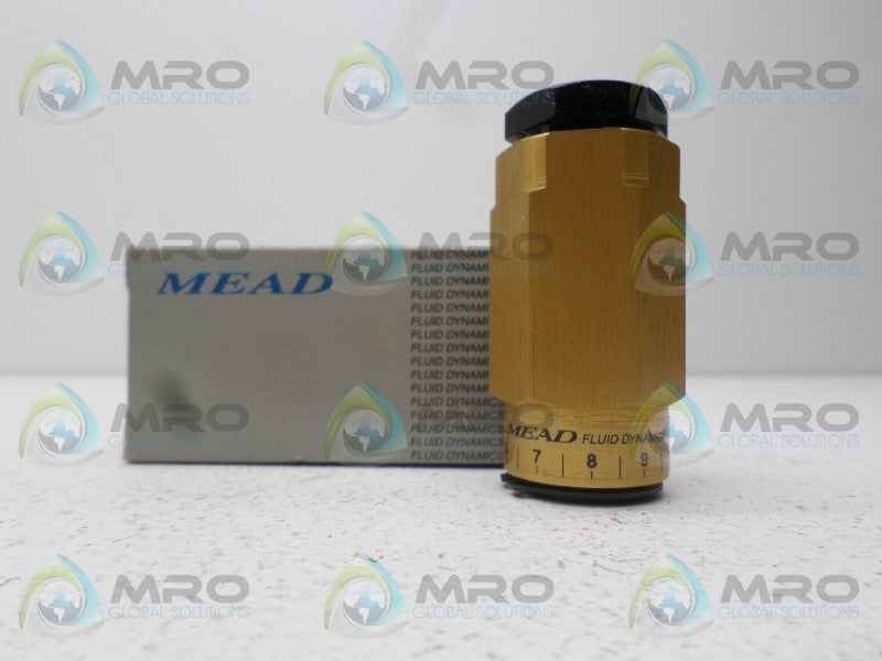 MEAD MF1-37 FLOW CONTROL VALVE *NEW IN BOX*