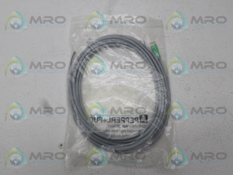PEPPERL+FUCHS V31-GM-5M-PUR CABLE CONNECTOR *NEW IN FACTORY BAG*