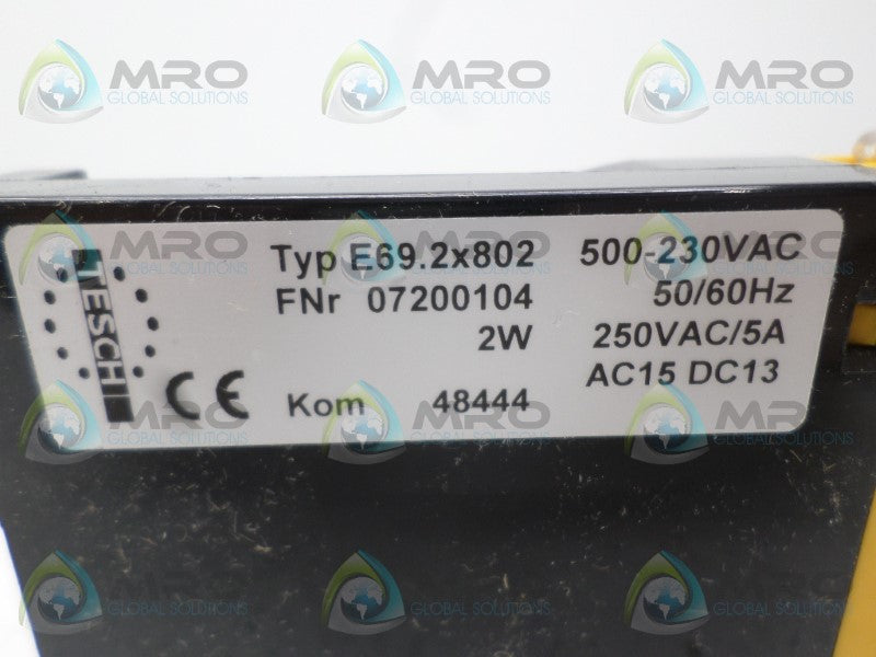 TESCH E69.2x802 RELAY *NEW NO BOX*