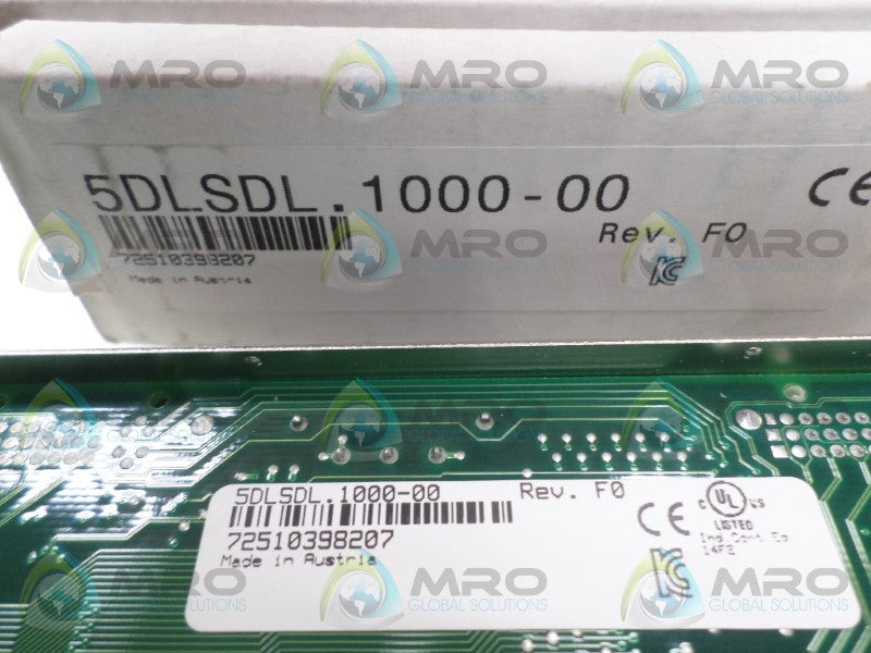 B&R AUTOMATION 5DLSDL.1000-00 PANEL LINK SDL RECEIVER *NEW IN BOX*