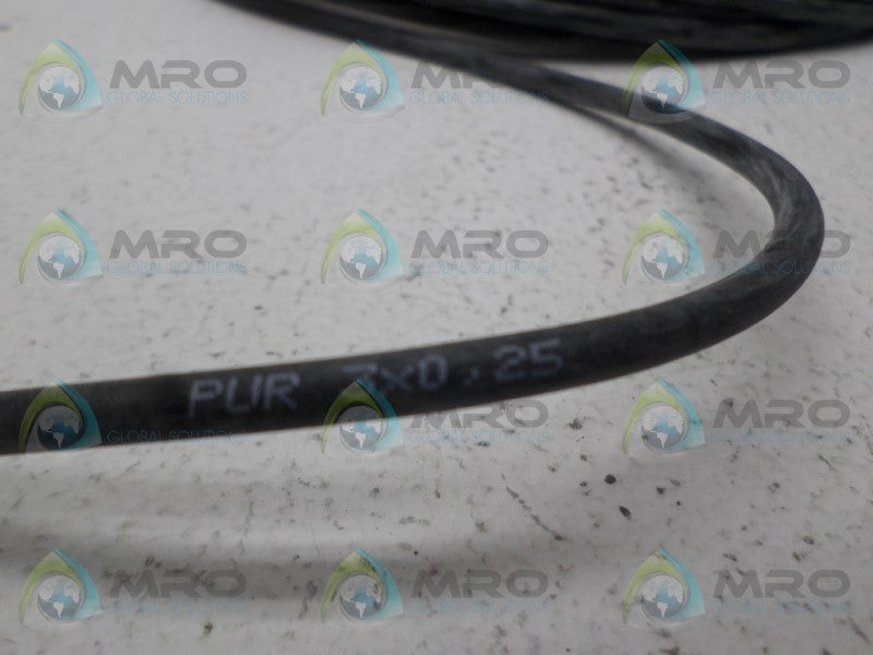 INDUSTRIAL MRO PUR3X0.25 CABLE CONNECTOR *NEW NO BOX*