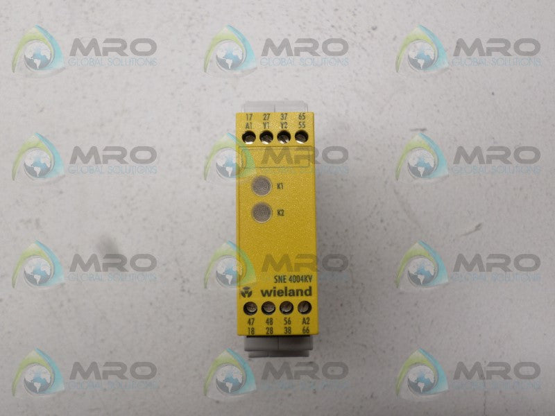 WIELAND SNE4004KV SAFETY RELAY 24VDC *NEW NO BOX*