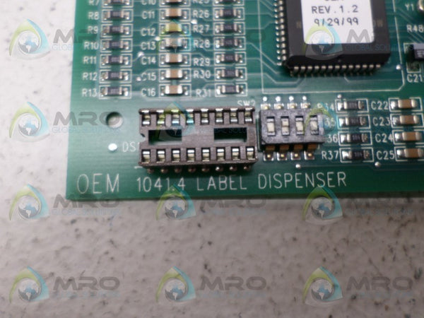 OEM CONTROLS 1041.4 LABEL DISPENSER BOARD  NSNP