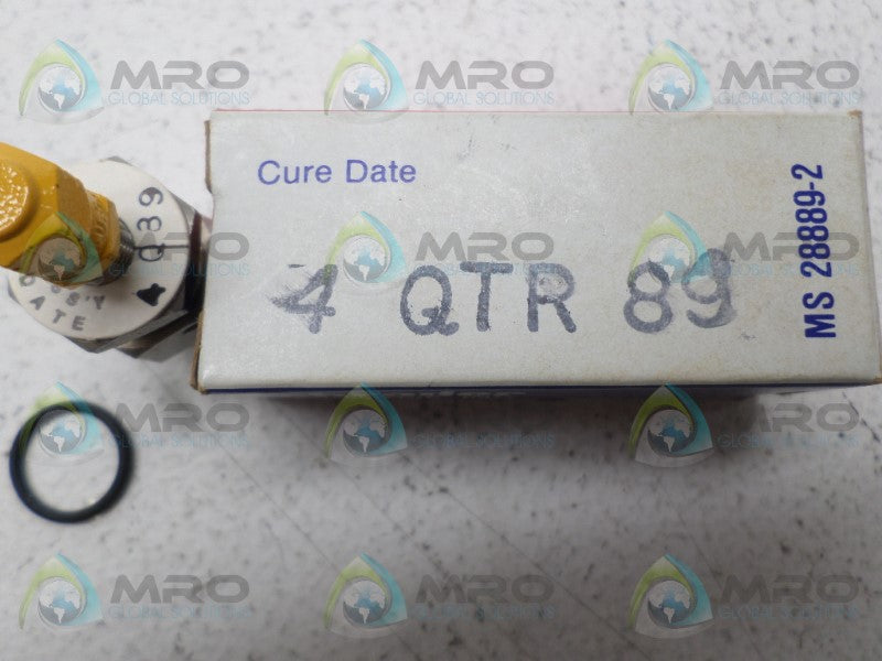 SCHRADER MS28889-2 PRESSURE STRUT VALVE *NEW IN BOX*