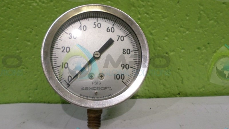 ASHCROFT 250-2362-A PRESSURE GAUGE 0-100 PSIG  UNMP