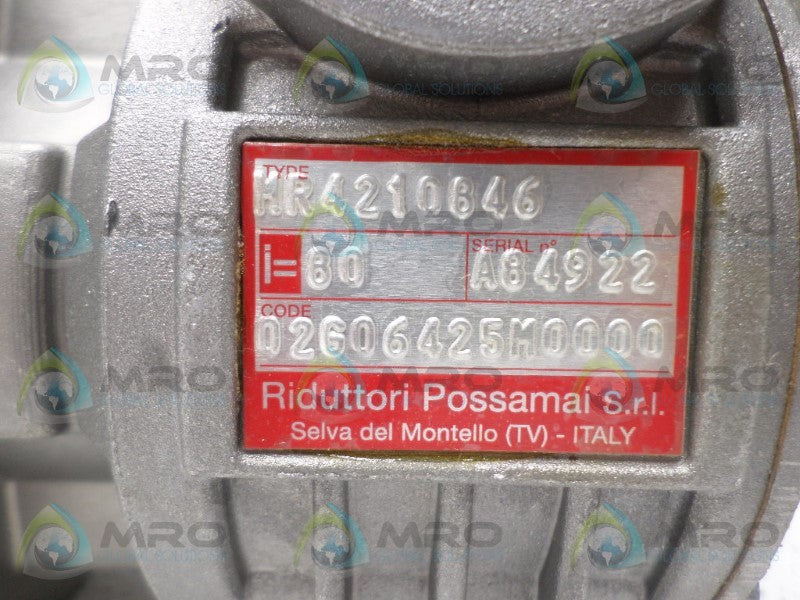 RIDUTTORI MR4210846 GEAR REDUCER *NEW NO BOX*