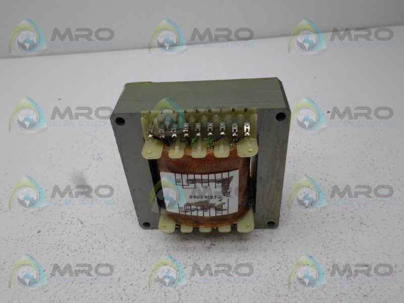 INDUSTRIAL MRO 0802413.1D TRANSFORMER *NEW NO BOX*