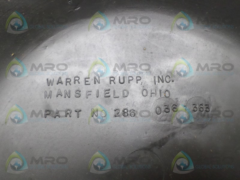 WARREN RUPP 286-036-363 PUMP DIAPHRAGM  NSNP
