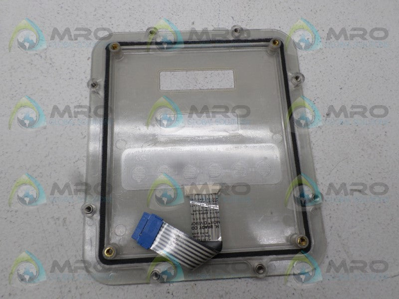 HALLIBURTON MC-II FLOW ANALYZER FACEPLATE *NEW NO BOX*