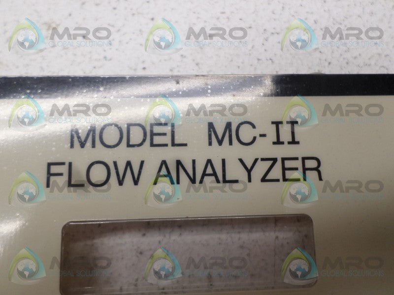 HALLIBURTON MC-II FLOW ANALYZER FACEPLATE *NEW NO BOX*