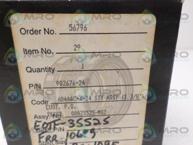 EG&G SEALOL 902676-24 MECHANICAL SEAL 1-3/8" *NEW IN BOX*