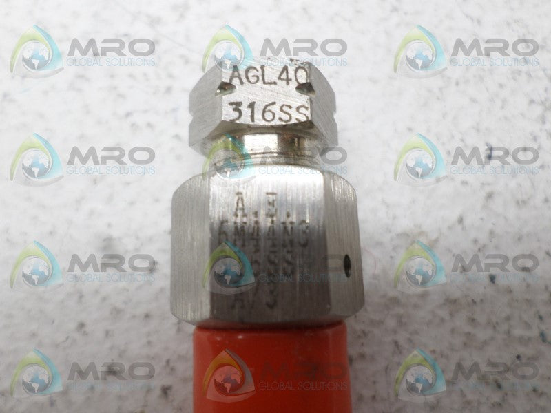 AUTOCLAVE ENGINEERS 6M44N3 ADAPTER 10,000 PSI *NEW NO BOX*