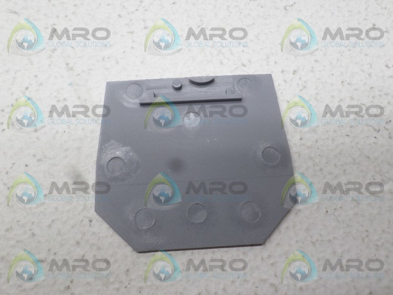 MORSETTITALIA 43016 GREY TERMINAL BLOCK END PLATE  NSNP