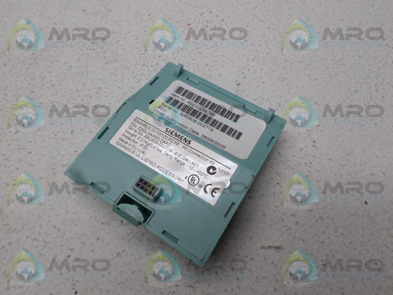 SIEMENS SINAMICS 6SL3255-0AA00-2AA0 INVERTER *USED*