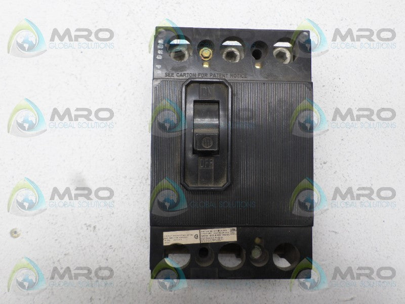 ITE QJ3-B200 CIRCUIT BREAKER 200A *USED*