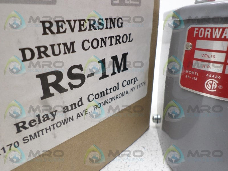 RELAY & CONTROL RS-1M REVERSING DRUM CONTROL *NEW IN BOX*