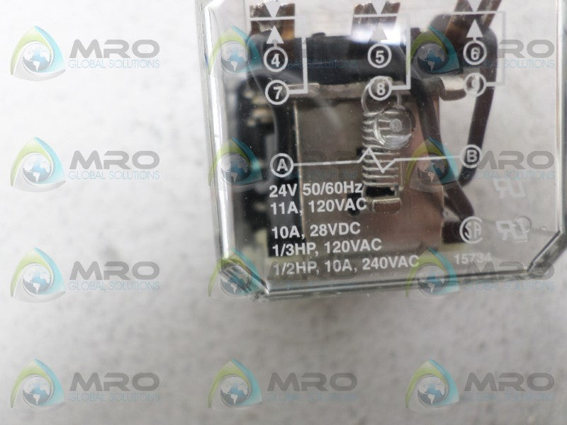 DAYTON 5X840F RELAY 24VAC *NEW IN BOX*