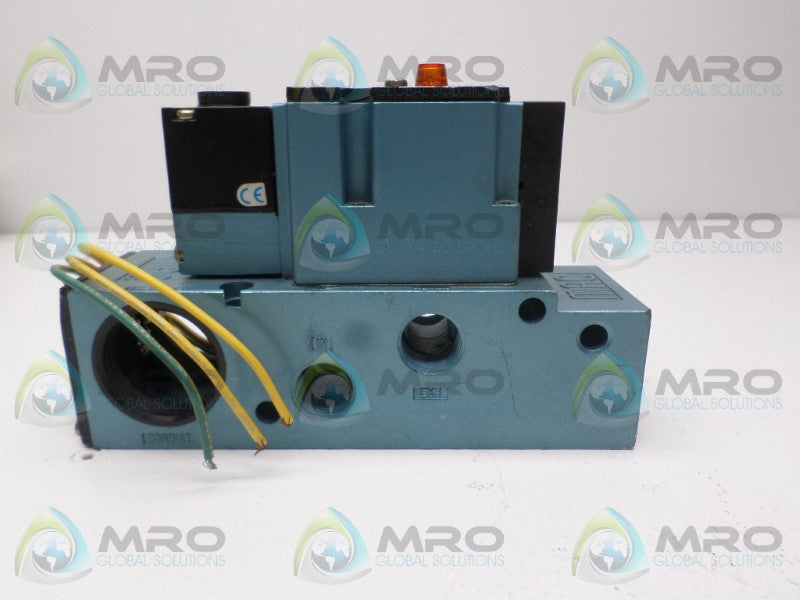 MAC 6213C-411-PM-111DA SOLENOID VALVE *USED*