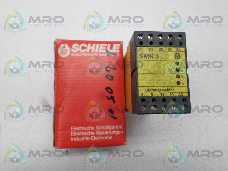 SCHIELE SMN3 2.577.985 CONTACTOR 110V *NEW IN BOX*
