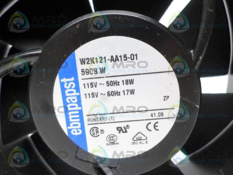 EBM PAPST W2K121-AA15-01 FAN *NEW NO BOX*