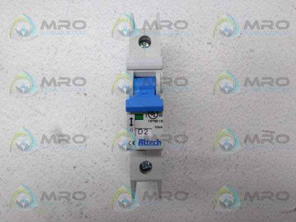 ALTECH 1DU2L CIRCUIT BREAKER 2A  NSNP