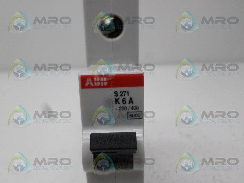 ABB S271-K6 CIRCUIT BREAKER 6A *NEW NO BOX*