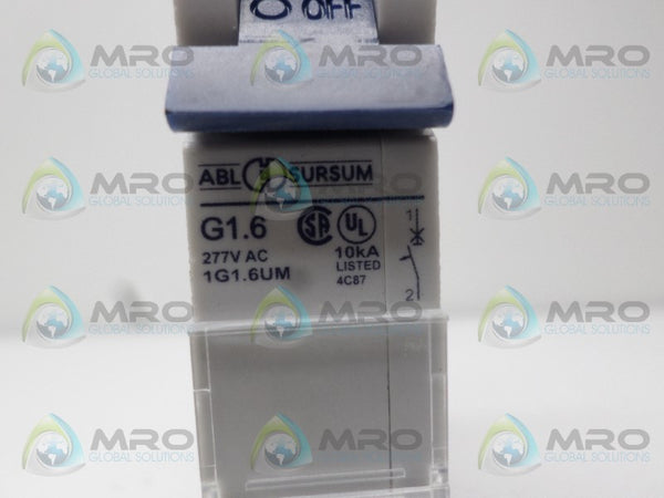 ABL SURSUM 1G1.6UM CIRCUIT BREAKER 6A  NSNP