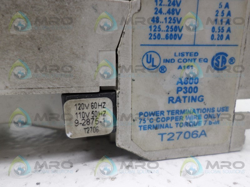 CUTLER HAMMER D15CR22 CONTACTOR 110/120V  UNMP