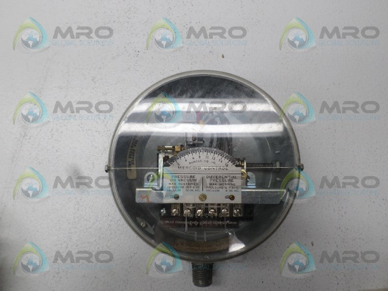 MERICOID PG-7200-804 DIFFERENTIAL PRESSURE SWITCH NSNP