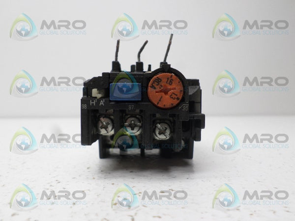MITSUBISHI TH-N12TP OVERLOAD RELAY 1-1.6A UNMP
