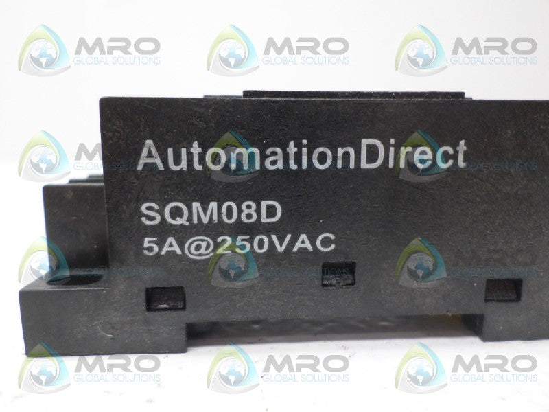 AUTOMATION DIRECT SQM08D RELAY BASE *NEW NO BOX*