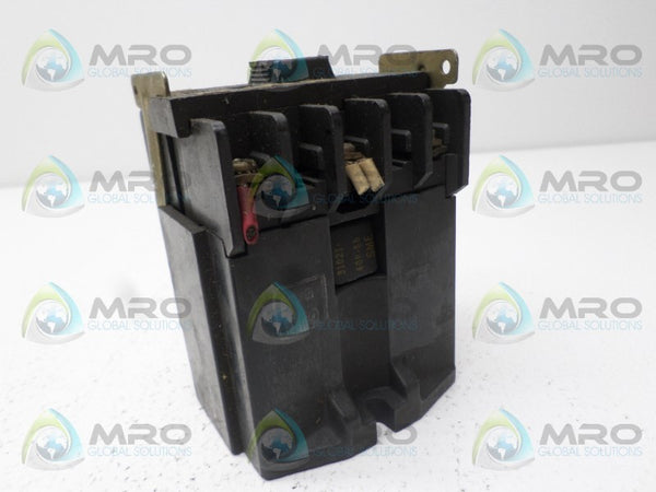 SQUARE D 8501-G020 CONTROL RELAY 110/120V UNMP