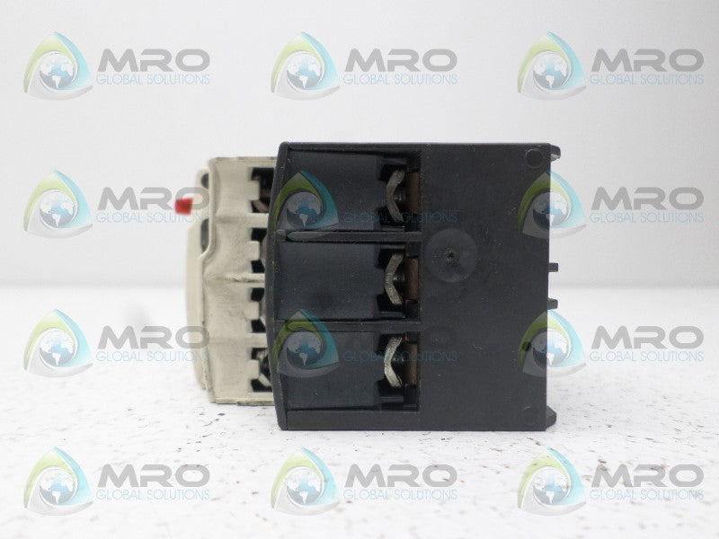 TELEMANIQUE LRD12 OVERLOAD RELAY 5.5-8A *USED*
