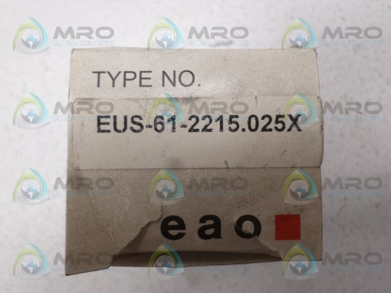 EAO EUS-61-2215.025X KEY SWITCH NSMP