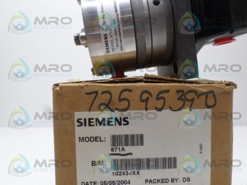 SIEMENS 671A REGULATOR NSMP
