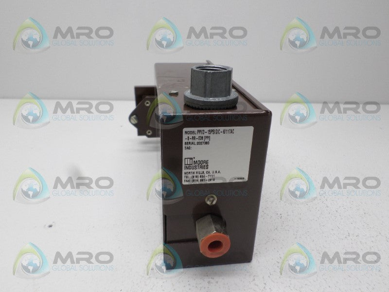 MOORE PPI/3-15PSIG/C-K/117AC-S-RR-ED8 PNEUMATIC LINEAR INTEGRATOR NSNP