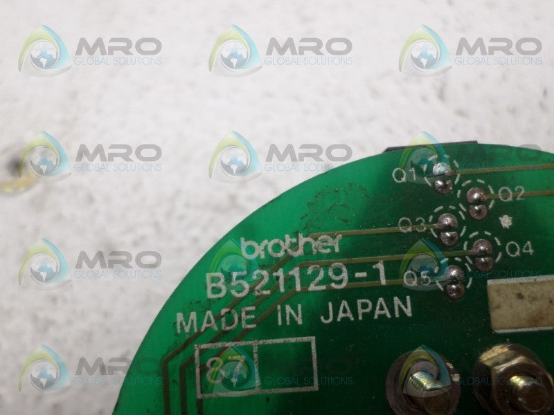 BROTHER B521129-1 CIRCUIT BOARD UNMP