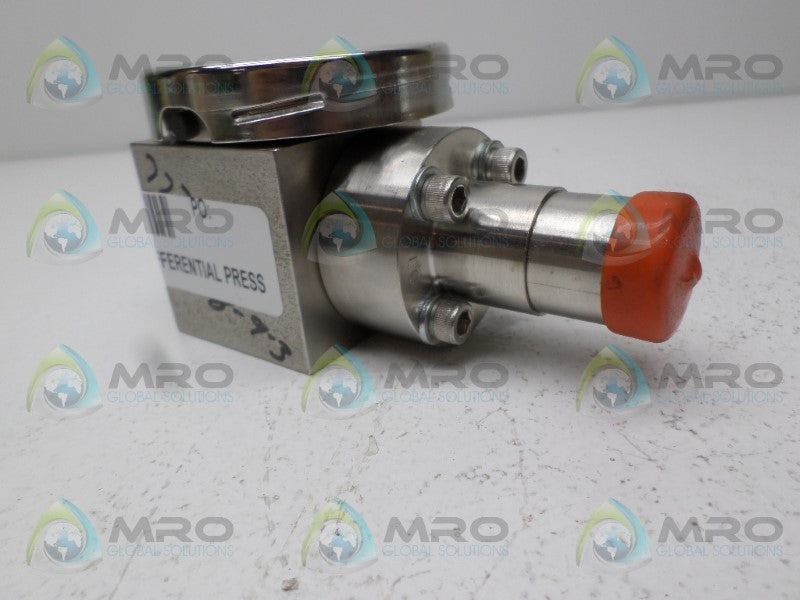 ORANGE RESEARCH 1502DG-1C-2.5BB PRESSURE GAUGE 0-100 PSI  NSNP