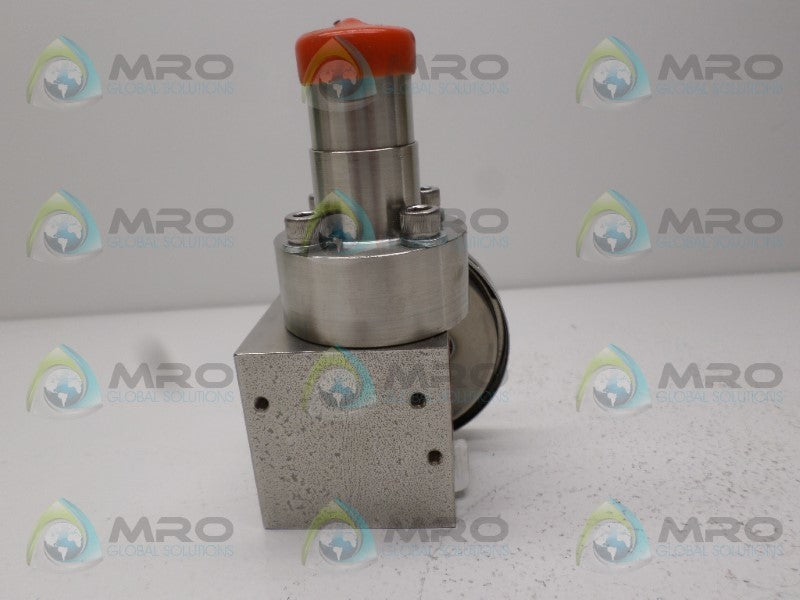 ORANGE RESEARCH 1502DG-1C-2.5BB PRESSURE GAUGE 0-100 PSI  NSNP