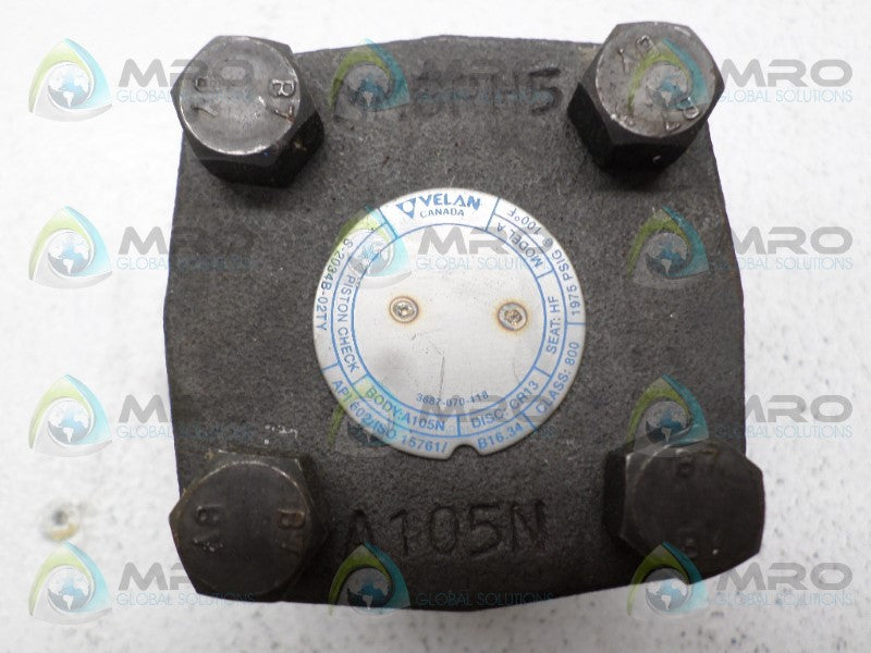 VELAN S-2034B-02TY CHECK VALVE 3/4" *NEW NO BOX*