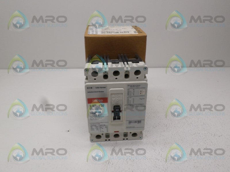 CUTLER HAMMER FDB3060L CIRCUIT BREAKER 60A *NEW IN BOX*