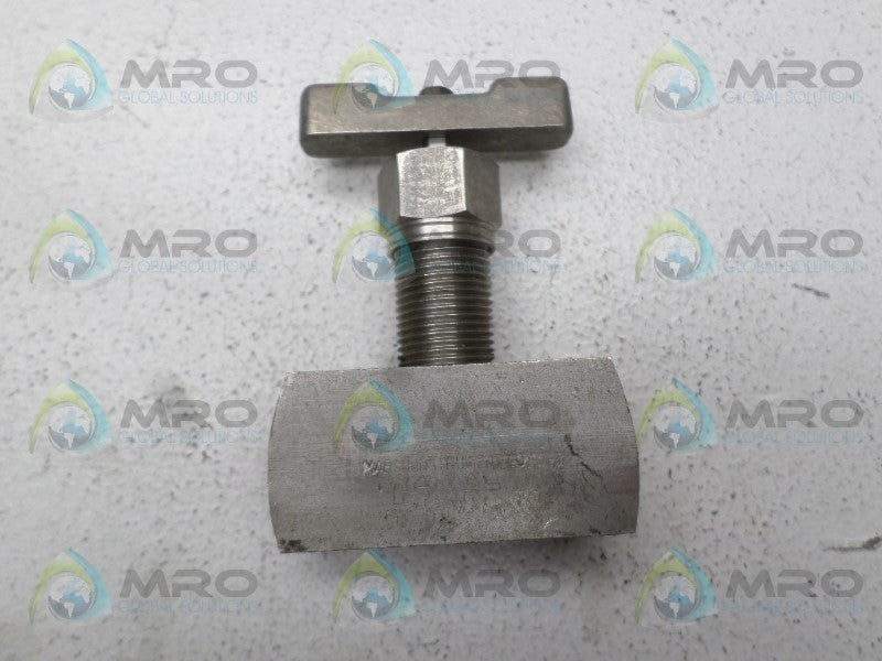 MARSH N1314 NEEDLE VALVE *NEW NO BOX*