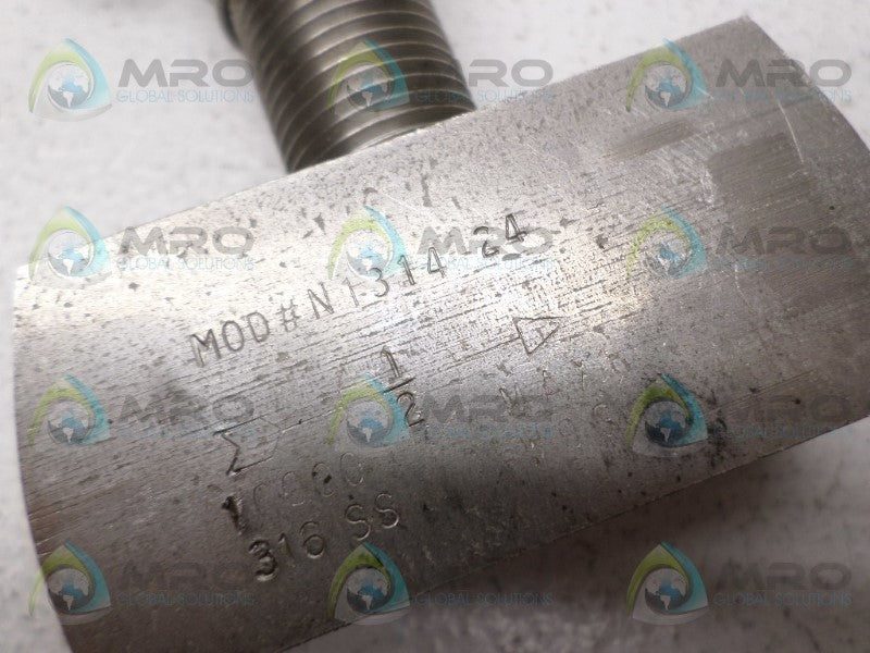 MARSH N1314 NEEDLE VALVE *NEW NO BOX*