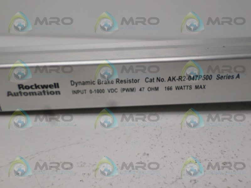 ALLEN BRADLEY AK-R2-047P500 SER. A DYNAMIC BRAKE RESISTOR *NEW NO BOX*