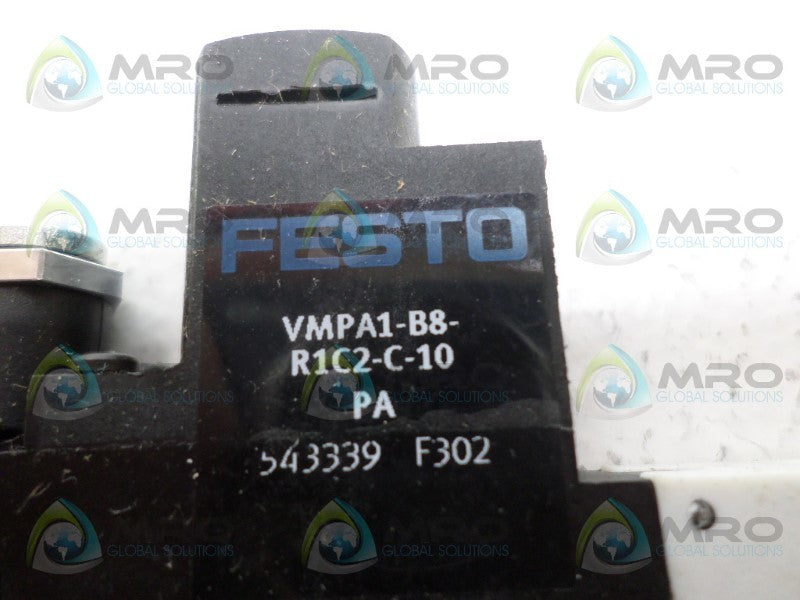 FESTO VMPA1-B8-R1C2-C-10 SOLENOID VALVE *NEW NO BOX*